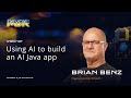 Using AI to build an AI Java app