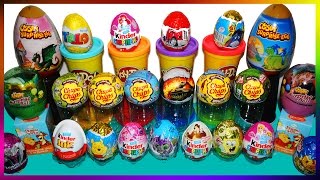 21 surprise eggs