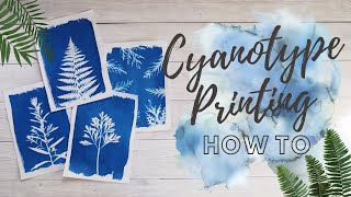 Cyanotype Printing | DIY art | Home Decor