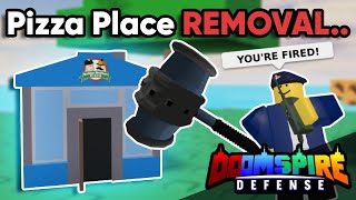 How PIZZA PLACE Got FIRED! (kinda) | Doomspire Defense