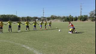 国際サッカー交流２０１８キャンプ１日目20180822　【JOANサッカースクール　JOANスポーツクラブ　スパークルキッズＪＯＡＮ校　安城　三河】