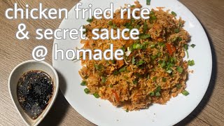 Spicy Chicken fried rice.. സൂപ്പർ ടേസ്റ്റി.. TRY THIS ..