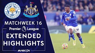 Leicester City v. Newcastle United | PREMIER LEAGUE HIGHLIGHTS | 12/12/2021 | NBC Sports