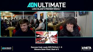 Cody (Peach) vs PkChris (Ness) | AON Ultimate #156 Winners Semi-Final