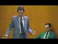 Various clips Ted Bundy at Kimberly Leach trial