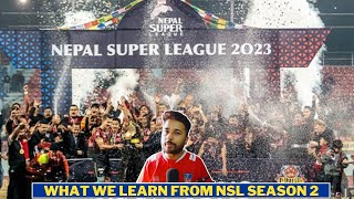 WHAT WE LEARN FROM NSL SEASON 2