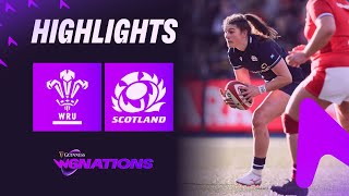 HIGHLIGHTS | WALES V SCOTLAND | 2024 GUINNESS WOMEN’S SIX NATIONS RUGBY