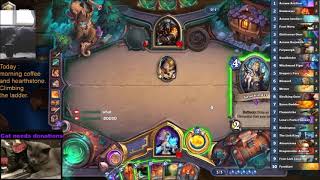 Funny control mage vs hunter game