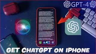 How to Install ChatGPT-4 on your iPhone ! Siri Powered by AI ! Make Siri Less Stupid :)