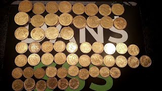 FRANCE 1962-2001 20, 10, 5 Centimes Coins DATE RUN - 20 Centimes, 10 Centimes, 5 Centimes Coins