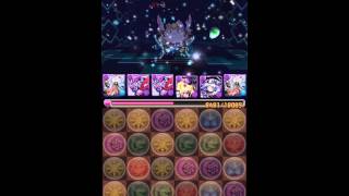 【パズドラ】【fb13】大和チャレンジ！月光姫【回復なし 覚醒無効】- 神罰の審理者・メタトロンPT