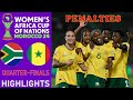 South Africa vs Senegal Highlights |  QUARTER FINALS - CAF WOMEN'S AFRICA CUP OF NATIONS | 19-7-2025