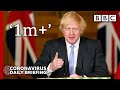 Boris Johnson moves to 'one metre plus' in final daily briefing - Covid-19 Government Briefing 🔴 BBC