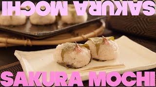 実は簡単【桜餅】の作り方　Sakura mochi