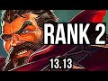 GRAVES vs EVELYNN (JNG) | Rank 2, Rank 1 Graves, 6/1/7 | KR Challenger | 13.13