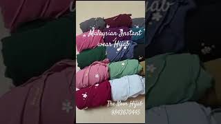 Malaysian Instant wear hijab | The Noor Hijab 9843670445