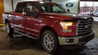 2016 Red Ford F-150 4x4 SuperCrew XLT XTR Review | Prince George Motors