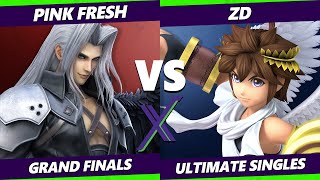 S@X 417 GRAND FINALS - Pink Fresh (Sephiroth) Vs. ZD [L] (Pit) Smash Ultimate - SSBU