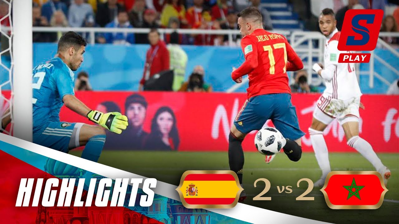 Marruecos Vs España | World Cup Rusia 2018 | Sport Play - YouTube