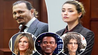 Celebrities take sides in Johnny Depp Amber Heard trial