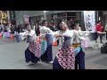 周防紅華連・九州がっ祭（新市街～下通四番街会場・1回目）