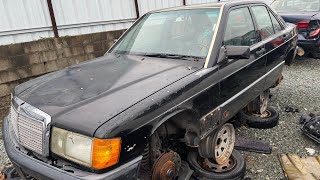 1991 Mercedes-Benz 190 E W201 at Junkyard