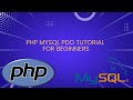 PHP MySQL PDO tutorial for beginners | PHP MySQL Programming