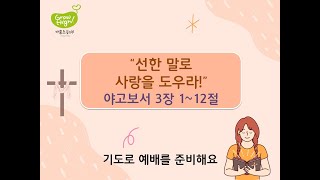 [바울교회 초등 2부] 2024.12.8. \