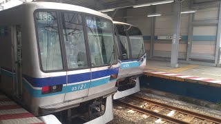 【東西線快速】東京メトロ東西線快速通過2シーン　