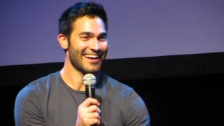 If you'd get a tattoo, what would it be? Tyler Hoechlin @ Werewolfcon