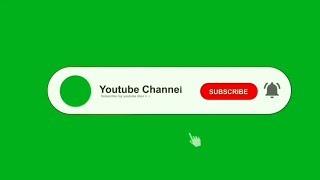 Green Screen Subscribe Button Animation | Top 5 Green Screen Animated Subscrib Button Effect.