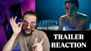 From the World of John Wick Ballerina Behind The Scenes (2025) TRAILER 2 REACTION