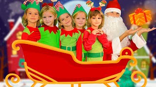 Five Little Elves | Christmas Song For Kids | 5 Little Elves by Ameli music Land
