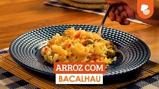 Arroz com bacalhau — Receitas TudoGostoso