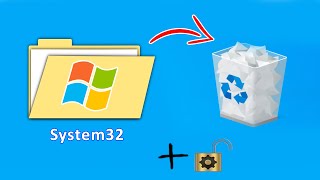 Deleting System 32 With IObit Unlocker