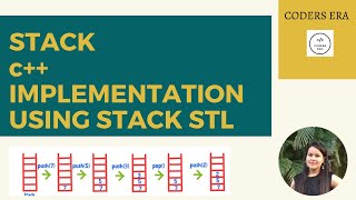 STACK | C++IMPLEMENTATION | USING STACK STL