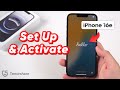 How to Set Up and Activate iPhone 16e | Transfer Data & eSIM 2025