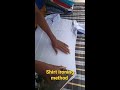 how to ironing in shirt