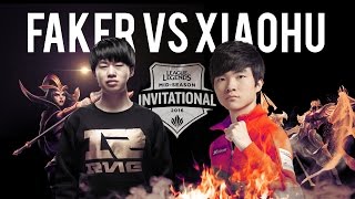 RNG xiaohu vs SKT Faker | MSI 2016