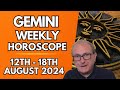 Gemini Horoscope -  Weekly Astrology - 12th to 18th August 2024