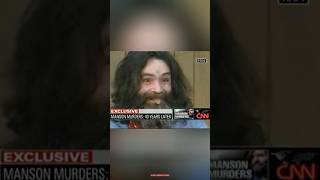 One of the craziest interview with a killer [ Charles Manson ] #serialkillerdocumentary #shorts