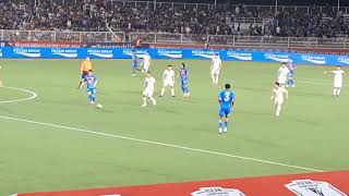 PH AZKALS 🇵🇭 vs TH 🇹🇭 1ST HALF MITSUBISHI ELECTRIC CUP 2024 SEMIFINALS LEG 1. 1ST PH GOAL 21:16