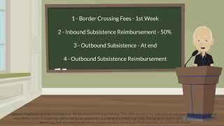H2B COMPLIANCE - TRAVEL AND SUBSISTENCE