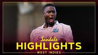 Highlights - West Indies vs Sri Lanka | Holder 5-fer Puts Hosts On Top! | Sandals 1st Test Day 1