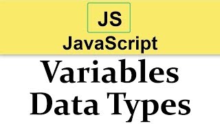 #6 JavaScript Tutorial | Variables & Data Types 2019