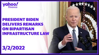 President Biden delivers remarks on Bipartisan Infrastructure Law