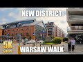 Walking in Warsaw 🇵🇱 Poland (Virtual Tour in Ultra HD 5K 60FPS) POV City Street Views