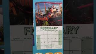 Walt Disney World 2022 - 2023 16 Month Wall Calendar #shorts