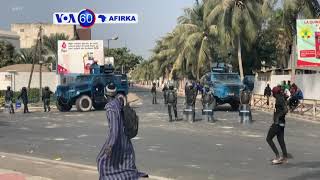 #VOA60AFIRKA: Fada Ya Barka A Senegal Bayan An Kama Jogoran ‘Yan Adawa Ousmane Sonko