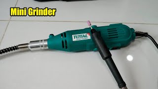 Review TOTAL Mini Grinder TG501032 130w Tool Hands